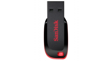 MEMORIA SANDISK 16GB USB 2.0 CRUZER BLADE Z50 NEGRO C/ROJO SDCZ50-016G-B35