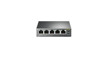 SWITCH | TP-LINK | TL-SF1005P | 5 PUERTOS | NO ADMINISTRABLE | CON 4 PUERTOS POE | PARA ESCRITORIO