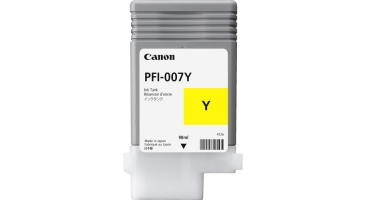 TANQUE DE TINTA CANON PFI-007Y AMARILLO,PARA IMAGEPROGRAF 670E,CAPACIDAD 90ML