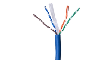 BOBINA DE CABLE UTP CAT6 GHIA CCA AZUL 305M 23 AWG 1000FT CERTIFICACION CE / ROHS